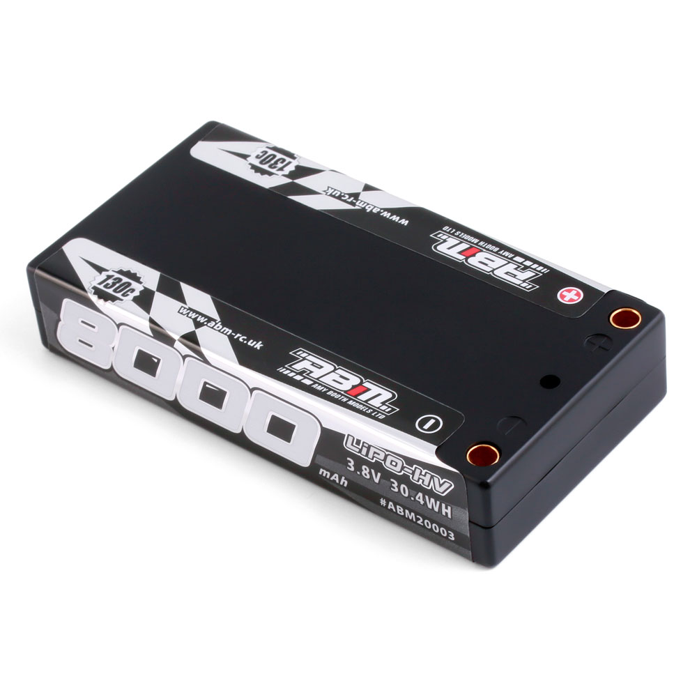 ABM-RC 8000 Pan Car Style 3.8v Lipo-HV 130c 4mm BRCA Approved ( AB M20003)