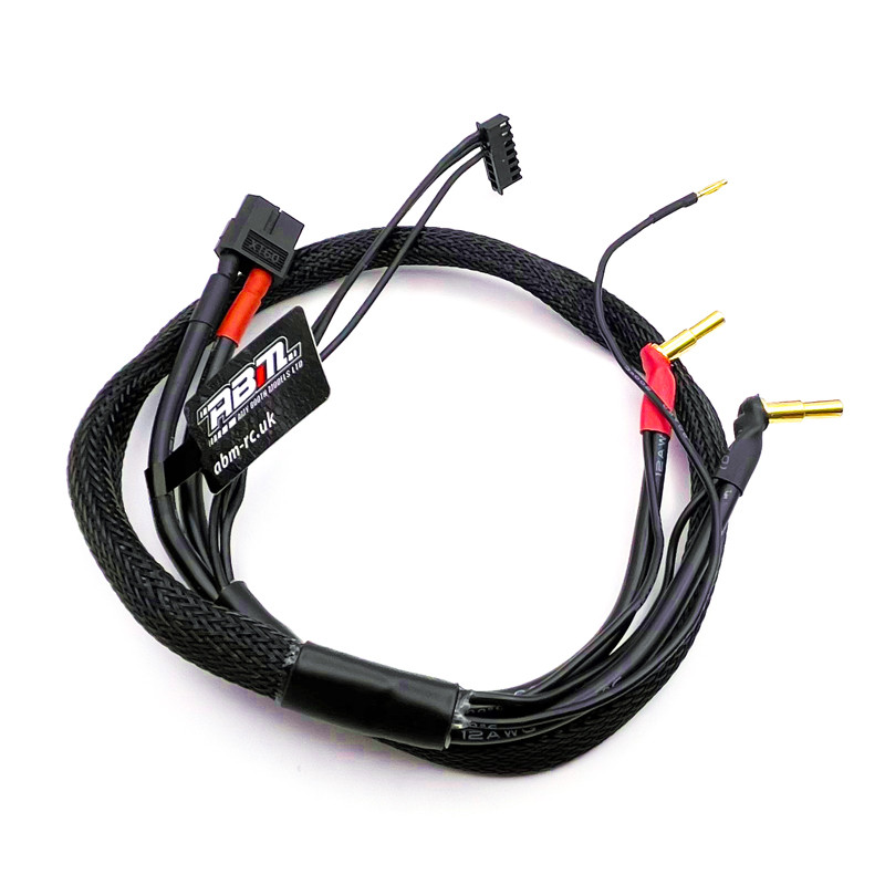ABM-RC 2S Balance Charge Lead XT60 to 4/5mm Plug ( AB M30001)