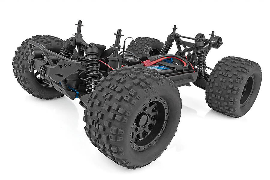 Team Associated Rival MT10 V2 Red Brushless Truck RTR (AS20518)