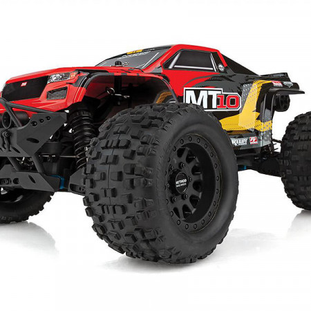 Team Associated Rival MT10 V2 Red Brushless Truck RTR (AS20518)
