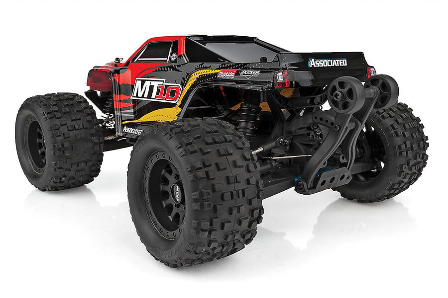 Team Associated Rival MT10 V2 Red Brushless Truck RTR (AS20518)