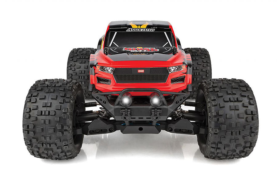Team Associated Rival MT10 V2 Red Brushless Truck RTR (AS20518)