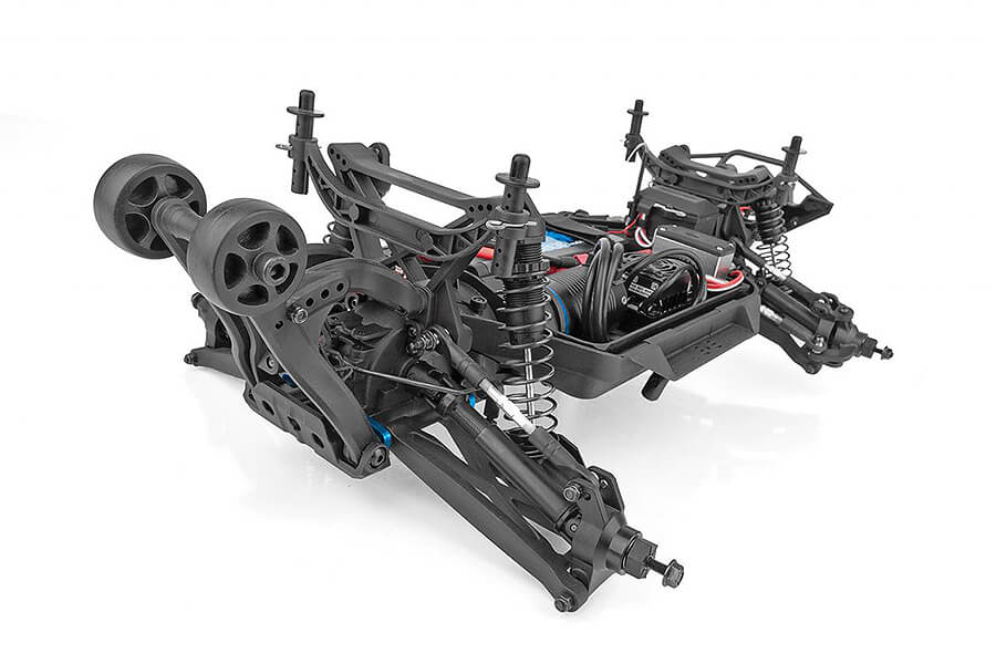 Team Associated Rival MT10 V2 Red Brushless Truck RTR (AS20518)