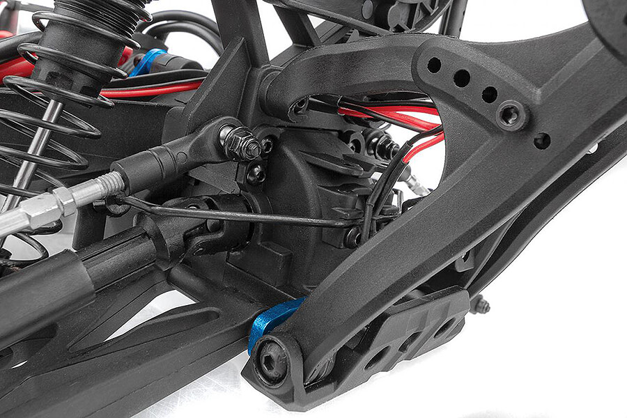 Team Associated Rival MT10 V2 Red Brushless Truck RTR (AS20518)