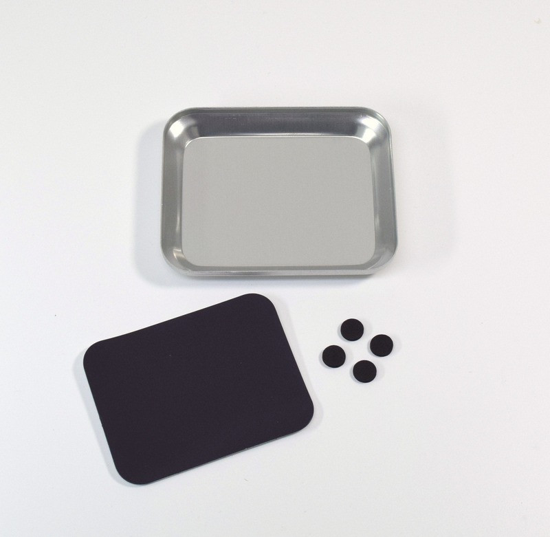 Absima Aluminium Bowl With Magnet Plate Silver ( AB 3000062)