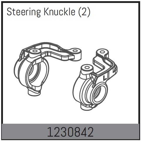 Absima Steering Knuckles L/R ( AB 1230842)