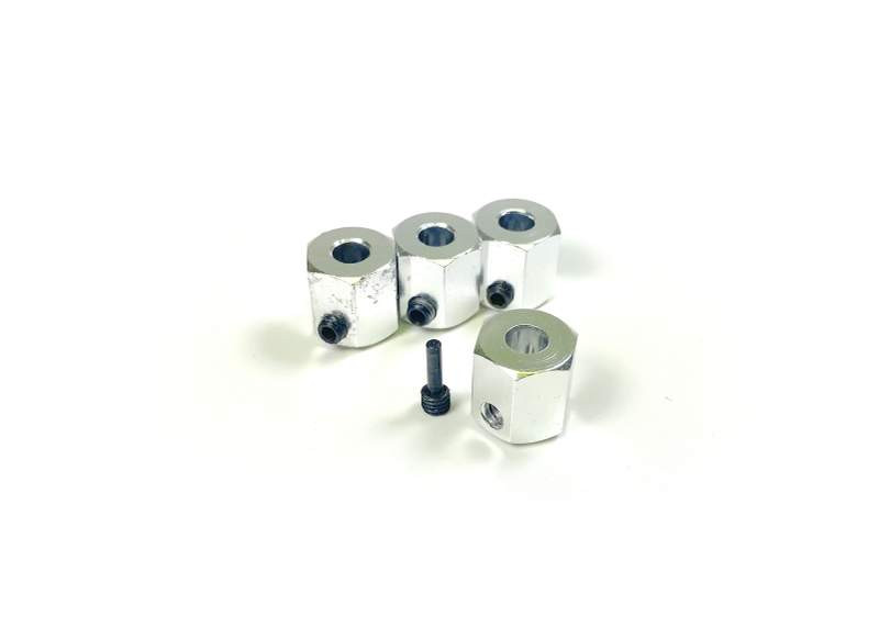 Absima Aluminium Wheel Spacer (12mm) For Cr1.8/CR3.4 (4) ( AB 1230725)