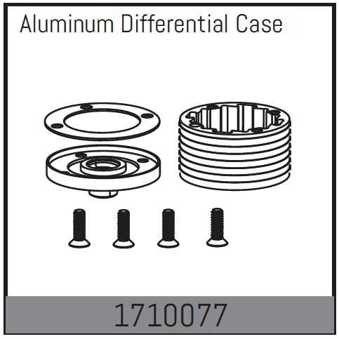 Absima Aluminium Differential Case ( AB 1710077)