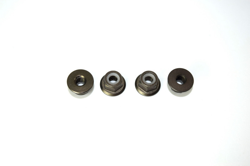 Absima Aluminium Nylon Nut M4 (4) ATC 2.4 RTR/BL ( AB 1230235)