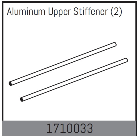 Absima Aluminium Upper Stiffener (2) ( AB 1710033)