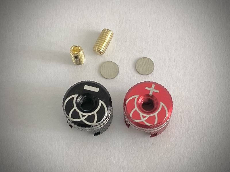 Absima Aluminum Heatsink Bullet Plug Heads (2) ( AB 3040019)