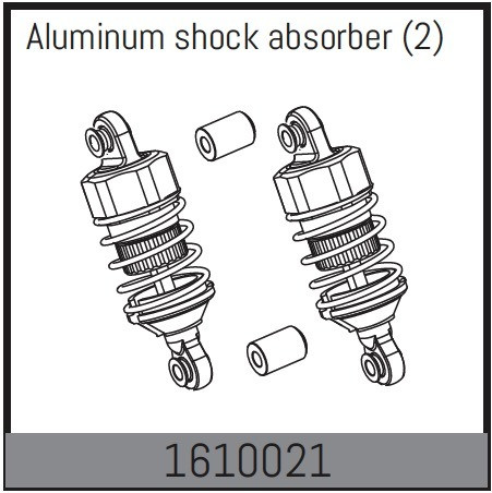 Absima Aluminium Shock Absorber (2) ( AB 1610021)
