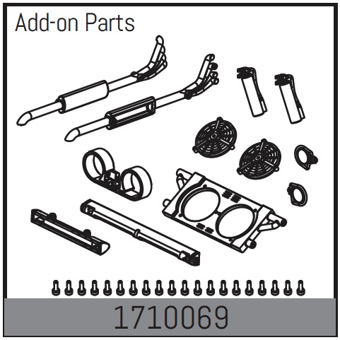 Absima Add-On Parts ( AB 1710069)