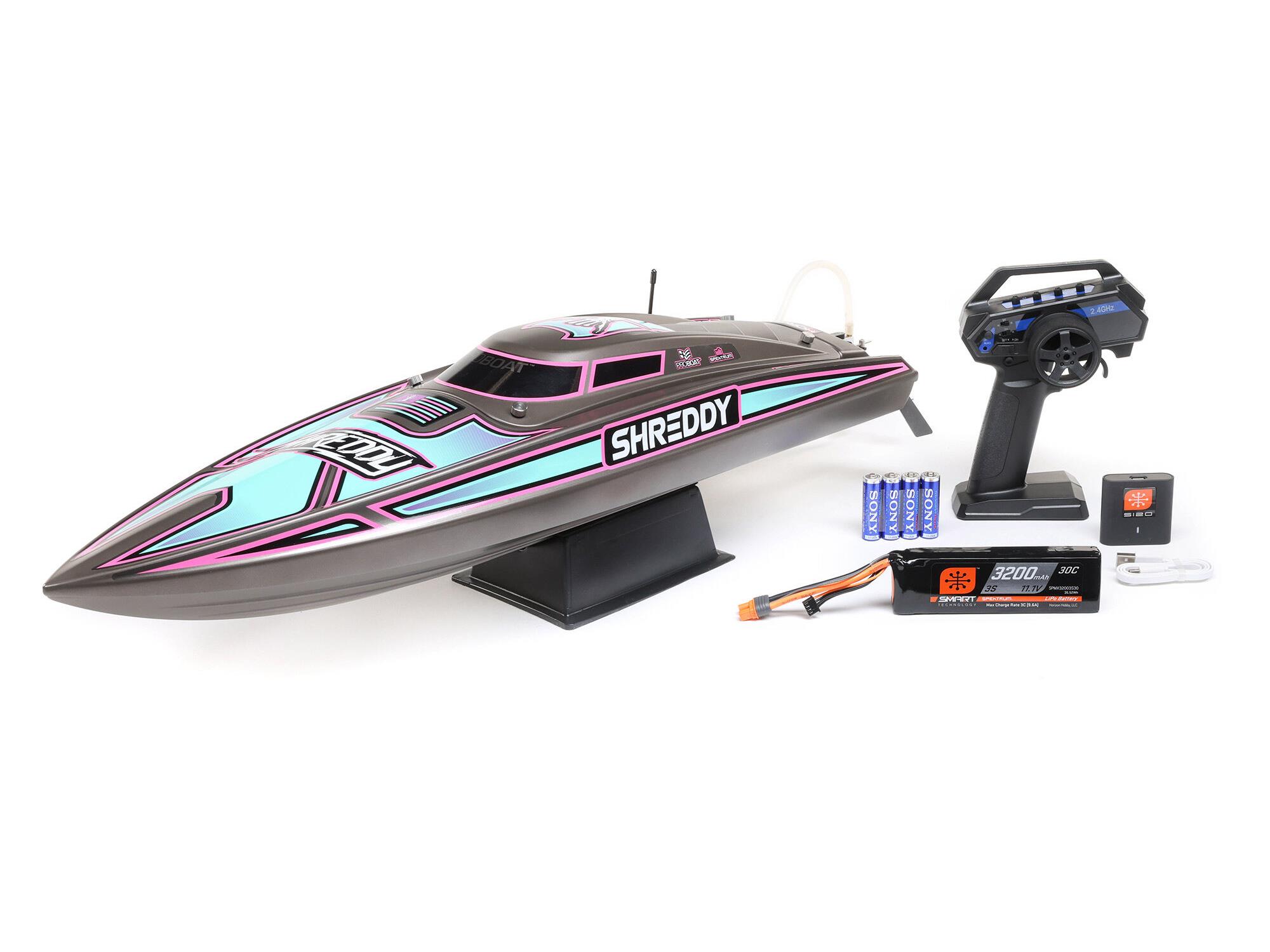 Proboat Recoil 2 V2 26&quot; Self-Righting Brushless Deep-V RTR, Shreddy (B-PRB08041V2T2)