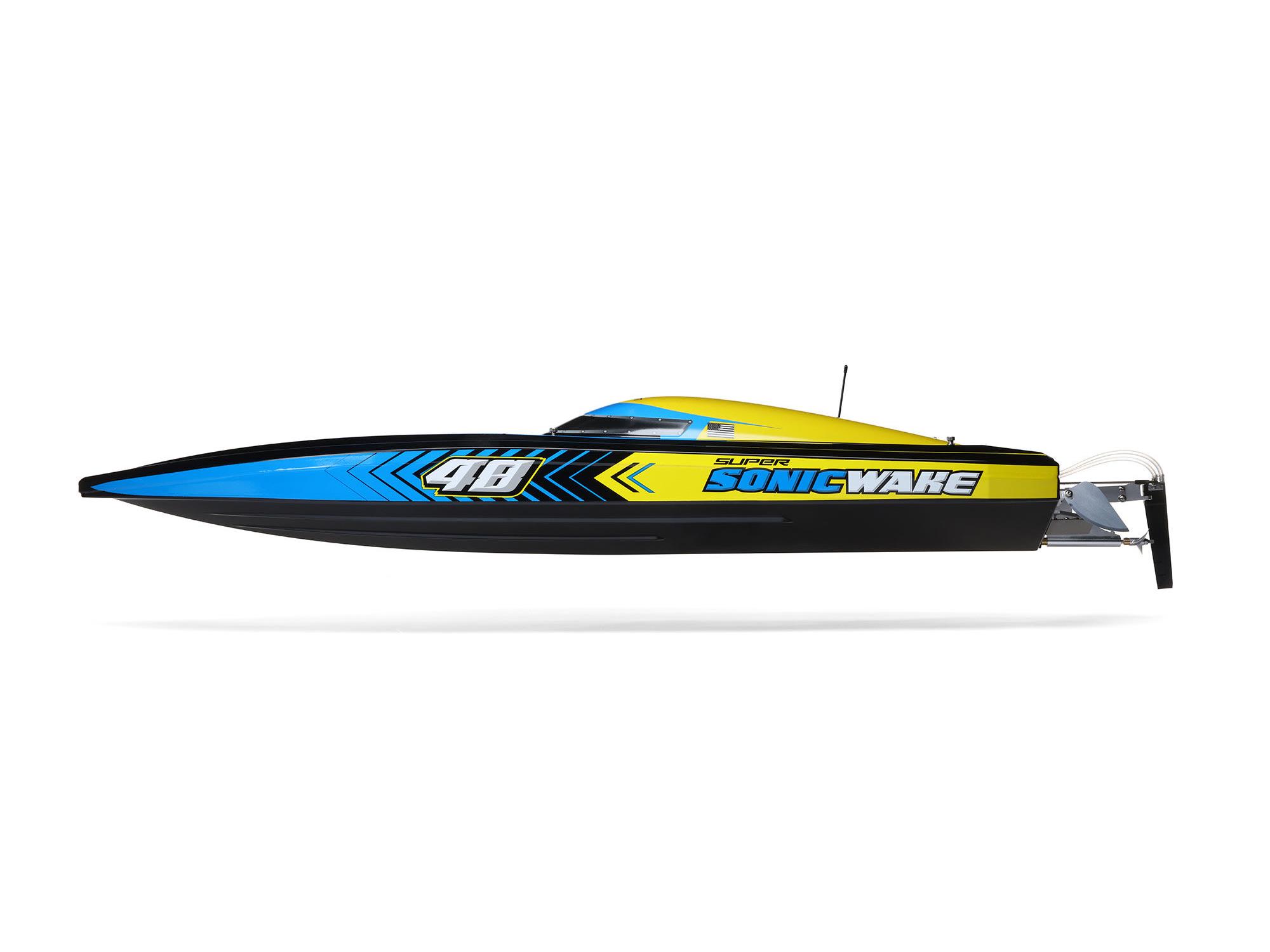 Proboat Super Sonicwake 48" 8S Self-Righting Brushless Deep-V RTR (B-PRB08052)