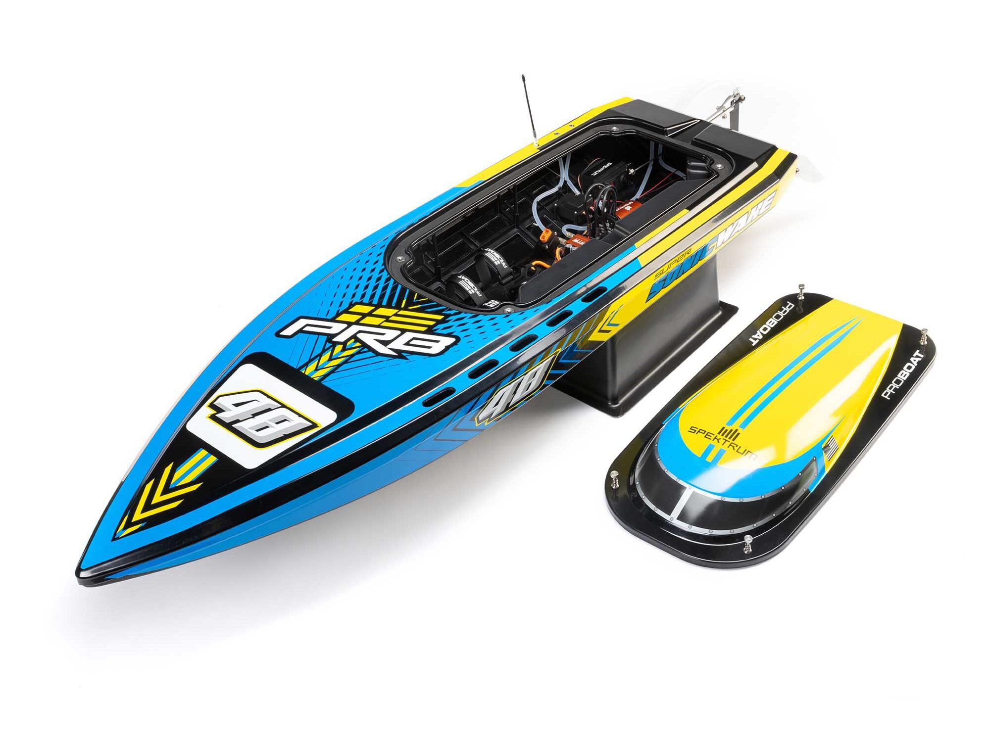Proboat Super Sonicwake 48" 8S Self-Righting Brushless Deep-V RTR (B-PRB08052)