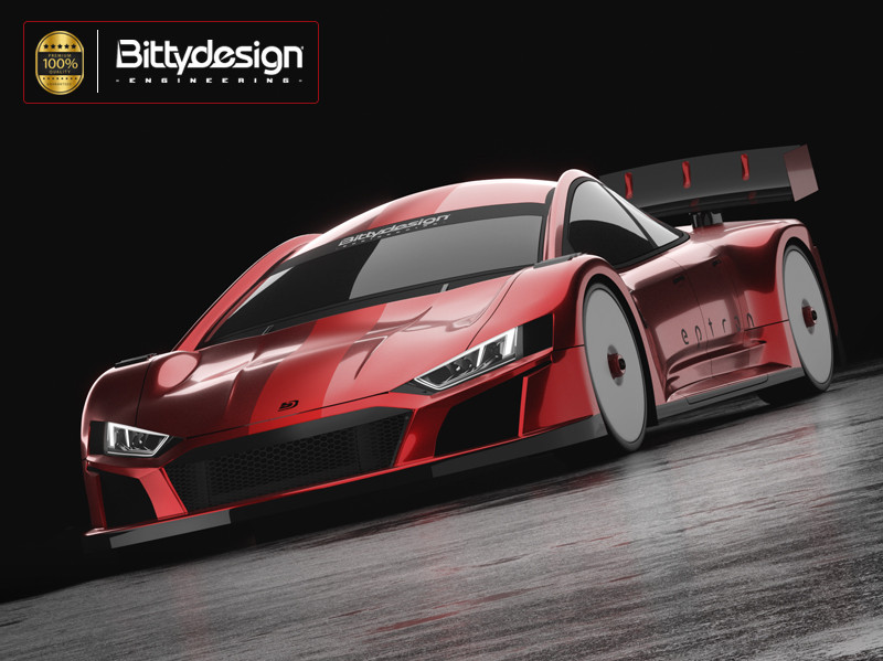 Bittydesign Eptron 190mm Clear Bodyshell (BD-TC-190ETR)