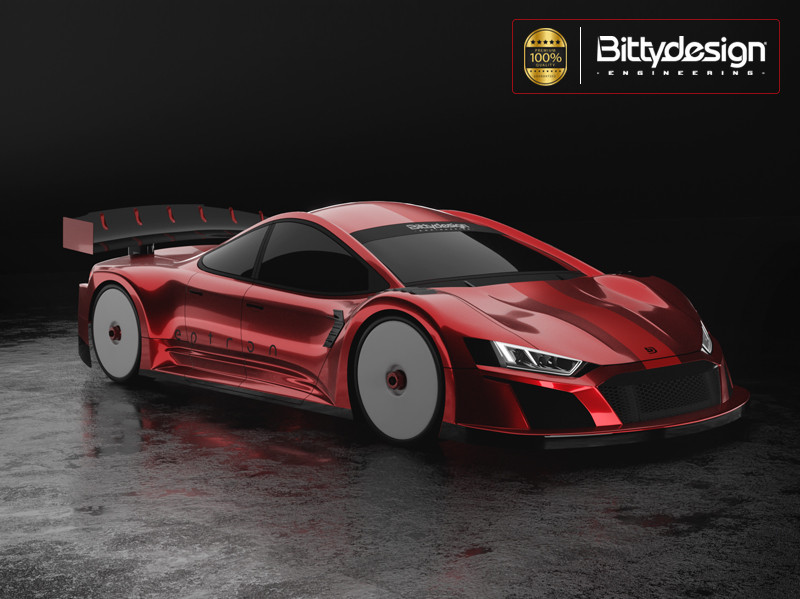 Bittydesign Eptron 190mm Clear Bodyshell (BD-TC-190ETR)