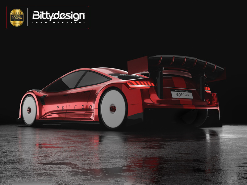 Bittydesign Eptron 190mm Clear Bodyshell (BD-TC-190ETR)
