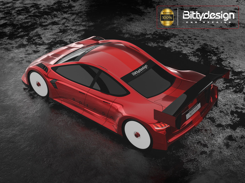 Bittydesign Eptron 190mm Clear Bodyshell (BD-TC-190ETR)