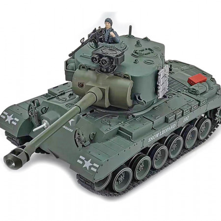 Brother Tank 1:18 RC USA M26 Pershing &#039;Snow Leopard Green&#039; (BT-814)