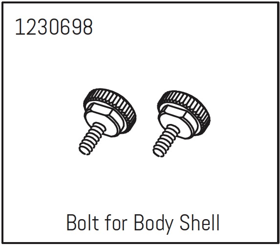 Absima Bolt For Body Shell - Khamba  ( AB 1230698)