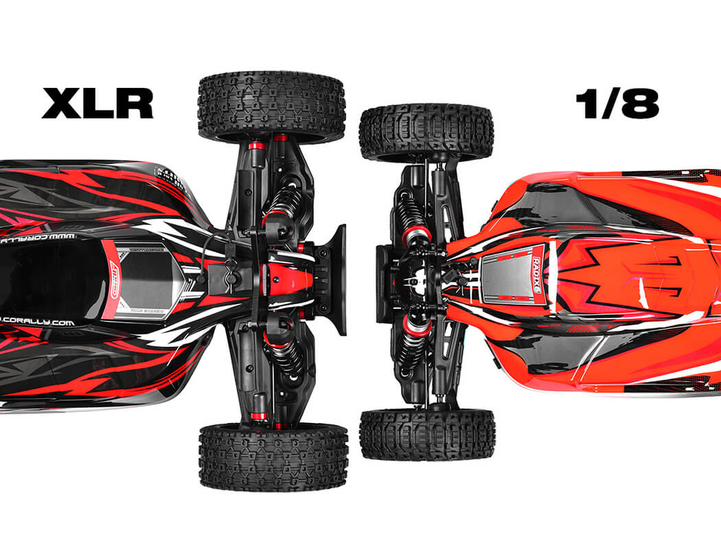 Corally Asuga XLR 6S Brushless Buggy RTR - Blue (C-00288-B)
