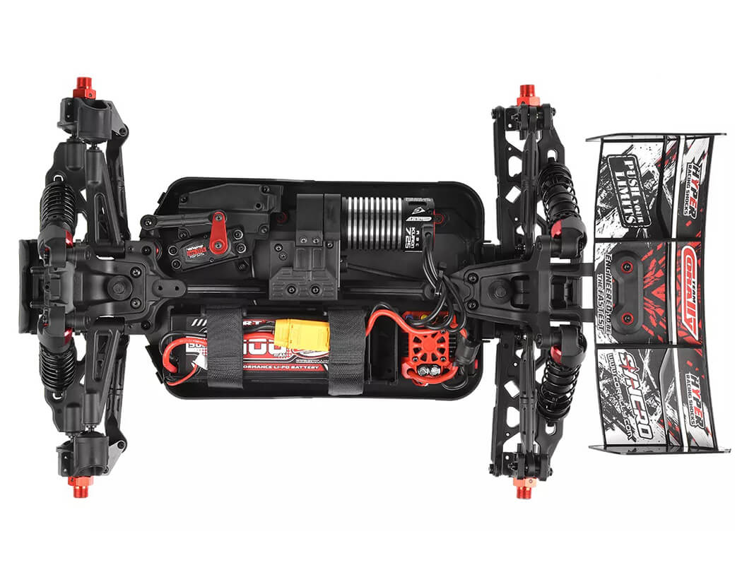 Corally SYNCRO-2 Brushless 3-4S 2wd Basher Buggy RTR- Green (C-00289-G)
