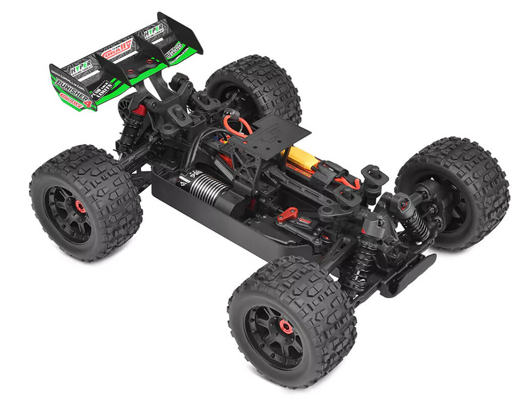 Corally Punisher-4 Brushless 4S Basher Truck RTR - Green (C-00292-G)