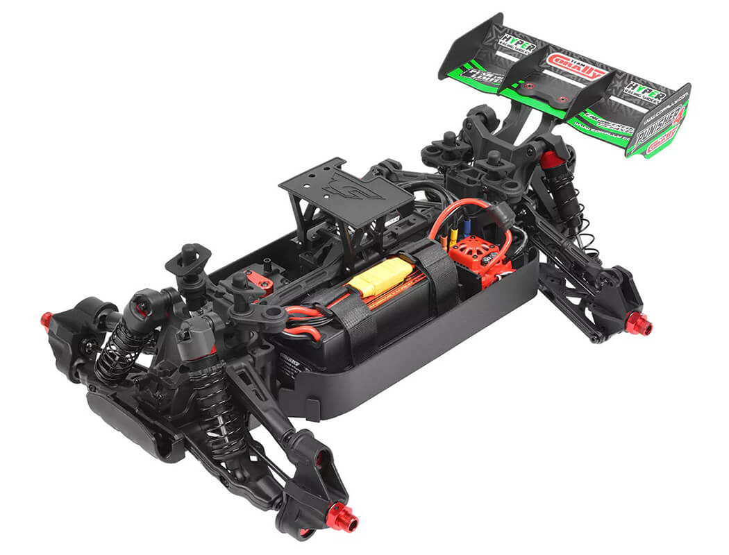 Corally Punisher-4 Brushless 4S Basher Truck RTR - Green (C-00292-G)