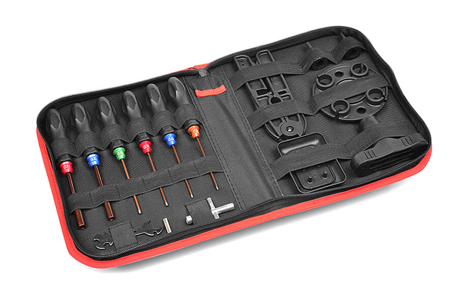 Corally 16PC Car Tool Set Includes Bag (C-16250)