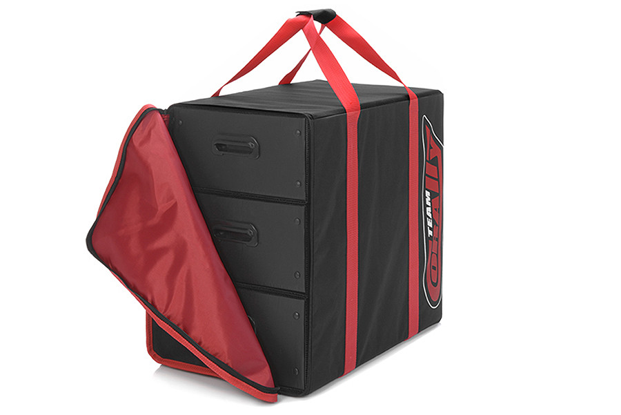 Team Corally Carrying Bag 3 Corrugated Plastic Drawers (C-90241)