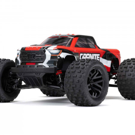 Arrma 1/18 GRANITE GROM MEGA 4X4 MT with Battery &amp; Charger Red (C-ARA2102T2)