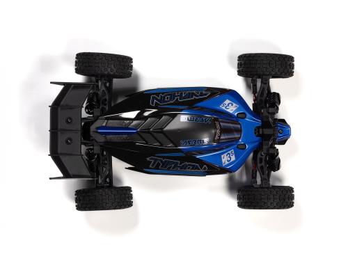 Arrma 1/14 TYPHON GROM 223S BLX 4X4 with Batt/Charger Blue (C-ARA2306ST2)