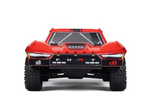 Arrma 1/10 FURY MEGA 550 4X2 SCT with Battery & Charger Red (C-ARA3221ST1)