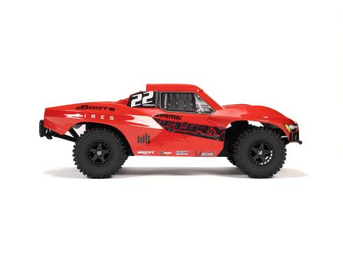 Arrma 1/10 FURY MEGA 550 4X2 SCT with Battery & Charger Red (C-ARA3221ST1)