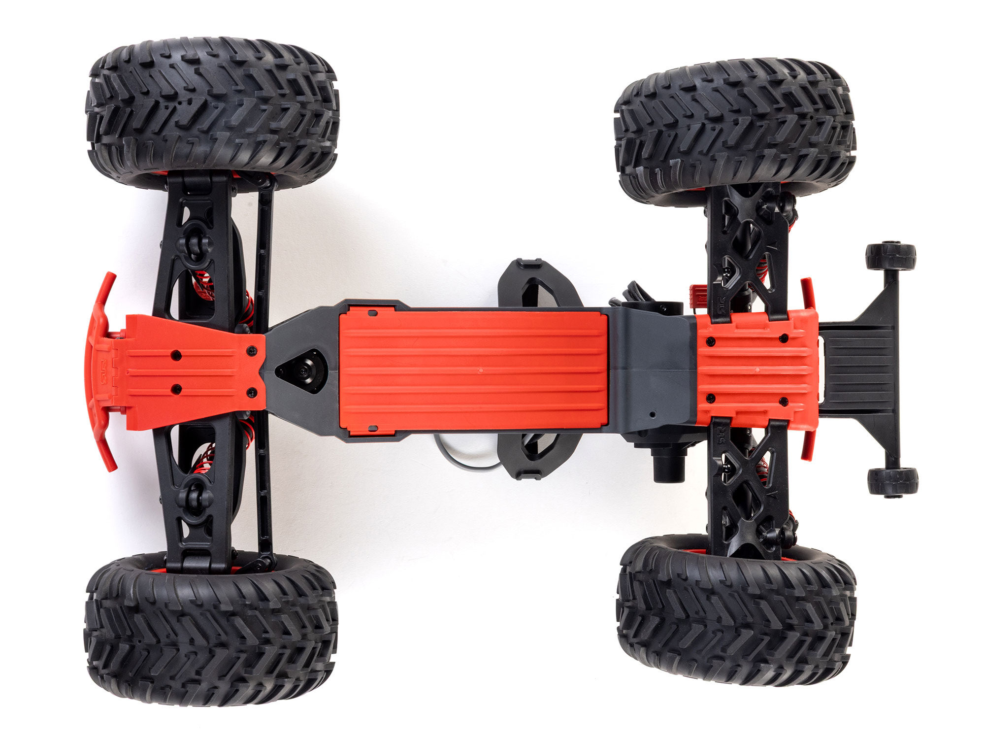 Arrma 1/10 QUAKE 223S DSC 2WD RTR Brushless Monster Truck, Red (C-ARA3537T1)