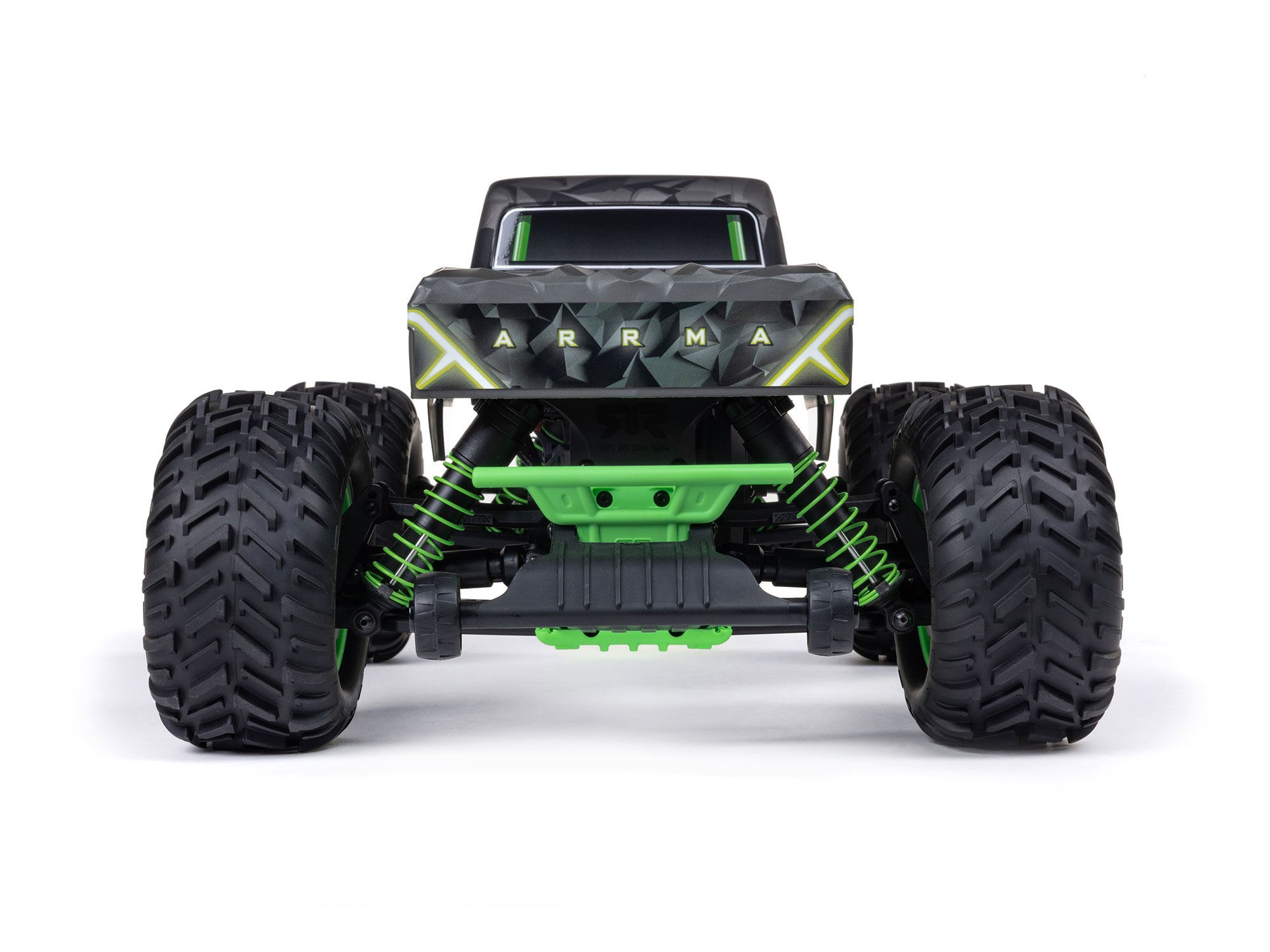 Arrma 1/10 QUAKE 223S DSC 2WD RTR Brushless Monster Truck, Green (C-ARA3537T2)