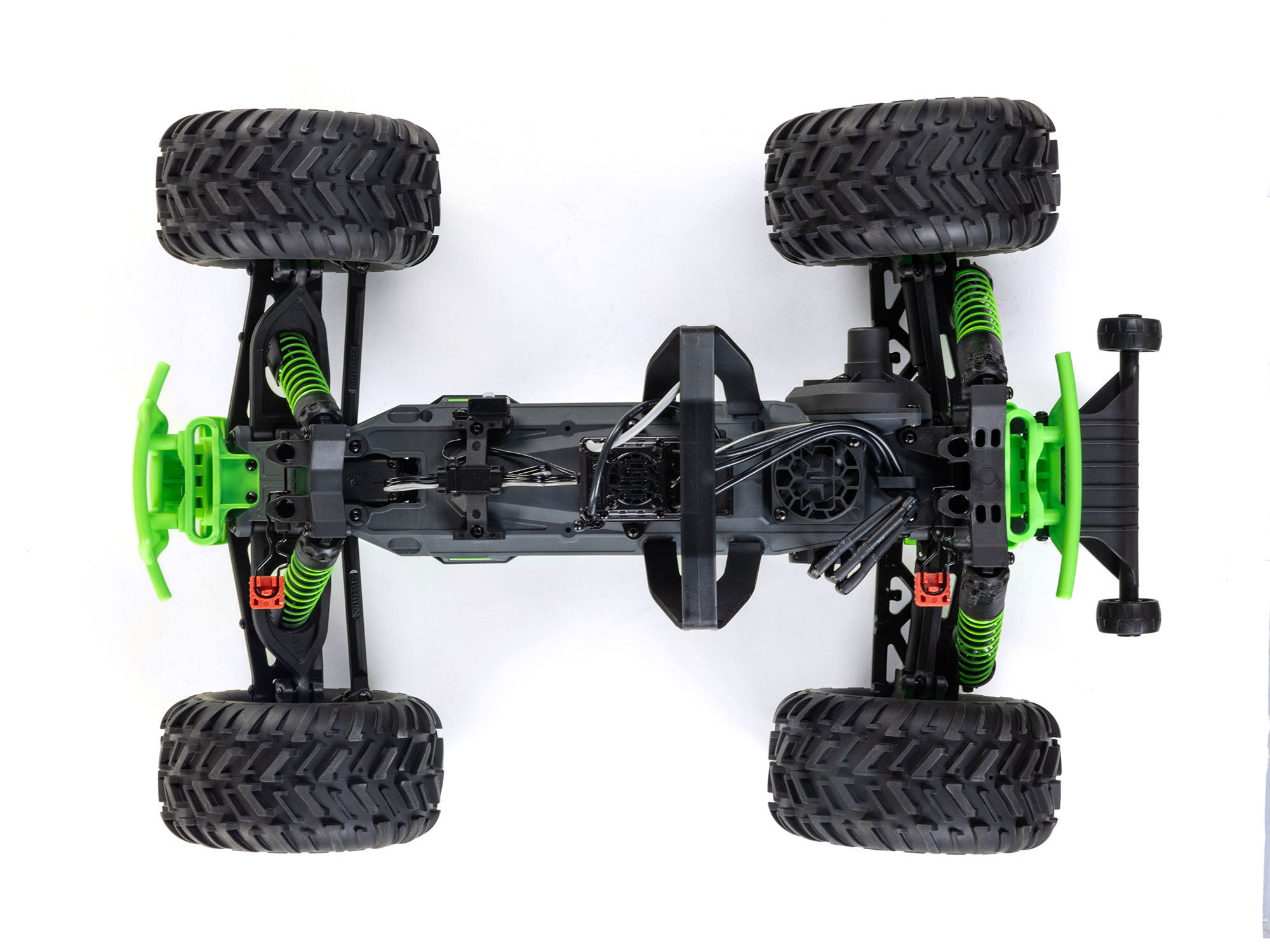 Arrma 1/10 QUAKE 223S DSC 2WD RTR Brushless Monster Truck, Green (C-ARA3537T2)