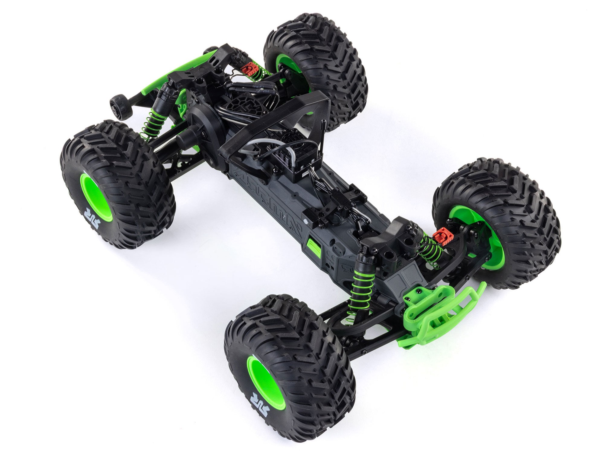 Arrma 1/10 QUAKE 223S DSC 2WD RTR Brushless Monster Truck, Green (C-ARA3537T2)