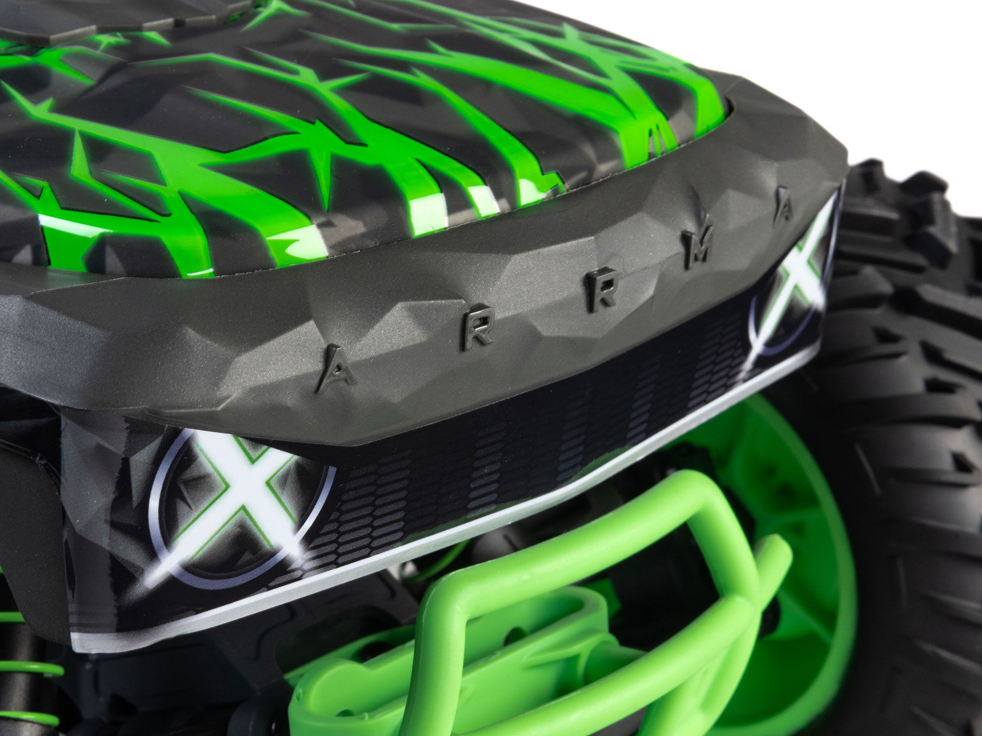 Arrma 1/10 QUAKE 223S DSC 2WD RTR Brushless Monster Truck, Green (C-ARA3537T2)