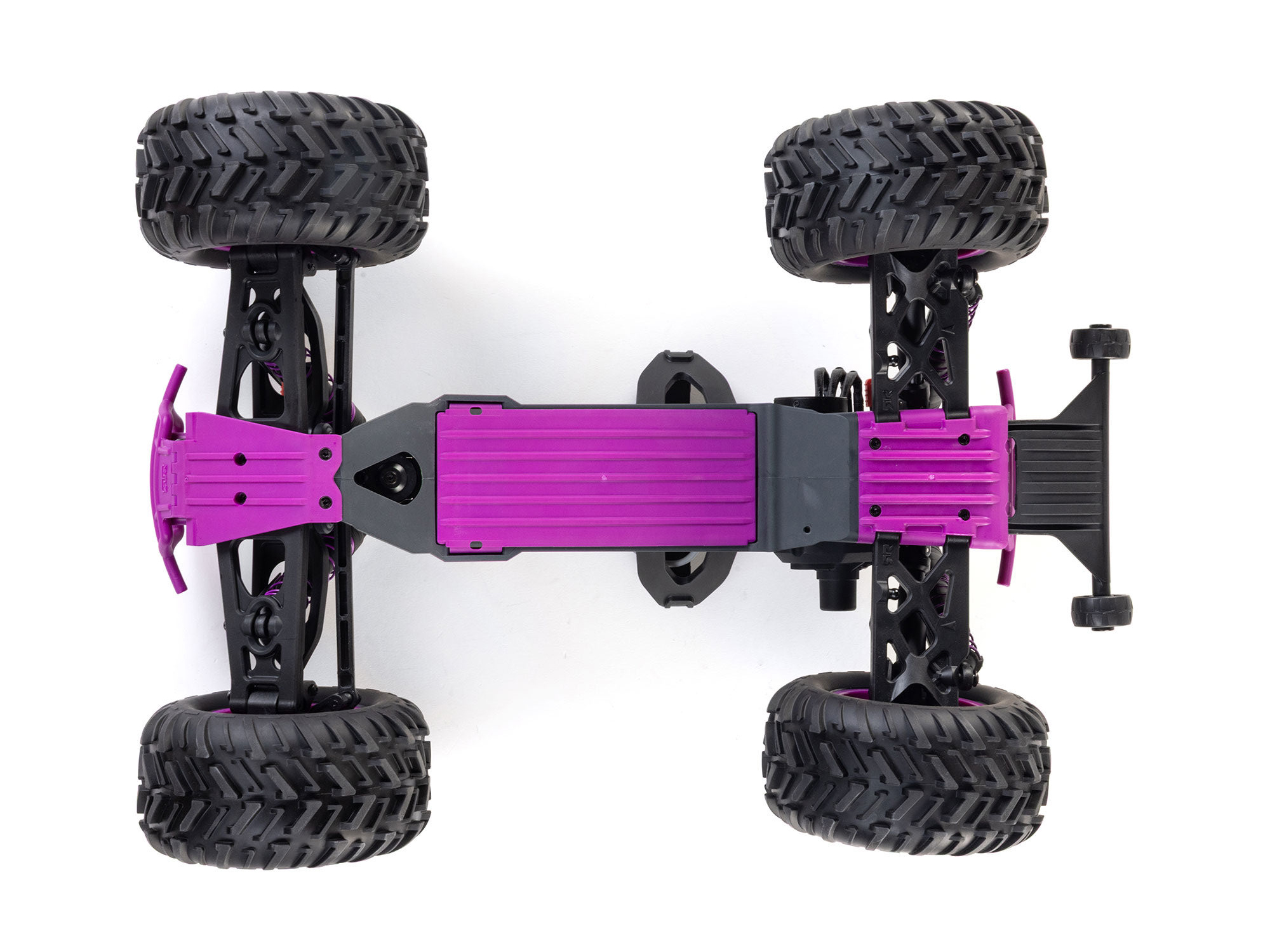 Arrma 1/10 QUAKE 223S DSC 2WD RTR Brushless Monster Truck, Purple (C-ARA3537T3)