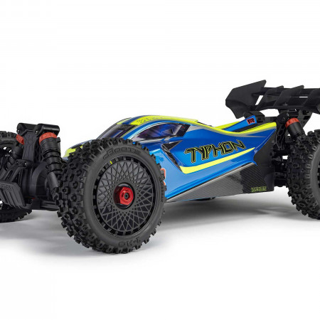 Arrma 1/8 TYPHON 223S BLX 4X4  Buggy RTR with DSC Blue (C-ARA4306V4T4)