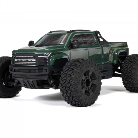 Arrma 1/10 BIG ROCK 223S DSC 4X4 RTR Monster Truck Green (C-ARA4312V4T2)
