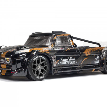 Arrma 1/8 INFRACTION 3S 4X4 BLX Resto-Mod Truck RTR Black/Gold (C-ARA4315V3T1) ** OFFER **