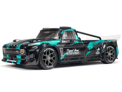 Arrma 1/8 INFRACTION 3S 4X4 BLX Resto-Mod Truck RTR Black/Teal (C-ARA4315V3T2) ** OFFER **