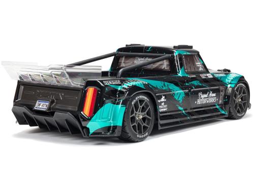 Arrma 1/8 INFRACTION 3S 4X4 BLX Resto-Mod Truck RTR Black/Teal (C-ARA4315V3T2) ** OFFER **