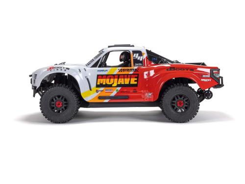 Arrma 1/8 MOJAVE 4S 4X4 BLX DT (with Centre Diff) RTR White (C-ARA4404T1)