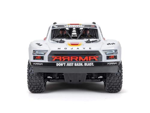 Arrma 1/8 MOJAVE 4S 4X4 BLX DT (with Centre Diff) RTR White (C-ARA4404T1)