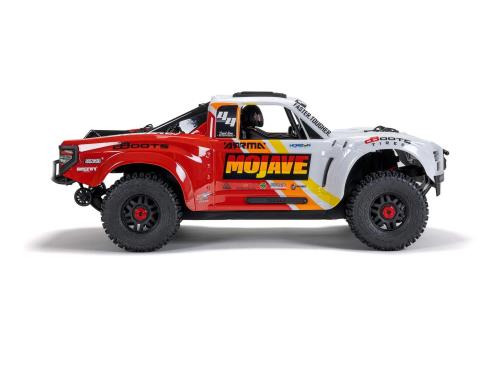 Arrma 1/8 MOJAVE 4S 4X4 BLX DT (with Centre Diff) RTR White (C-ARA4404T1)